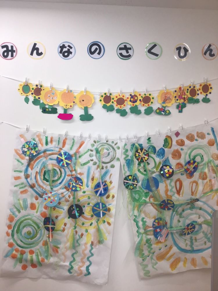 ハビー野田阪神駅教室　８月の制作